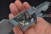 Quinta Studio QD32049 Bf 109E-4 3D-Printed & coloured Interior on decal paper (for Eduard kit) 1/32